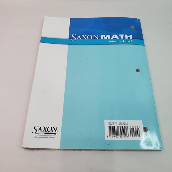 Saxon Math Power-Up Workbook: Intermediate 3 - Picture 2 of 12